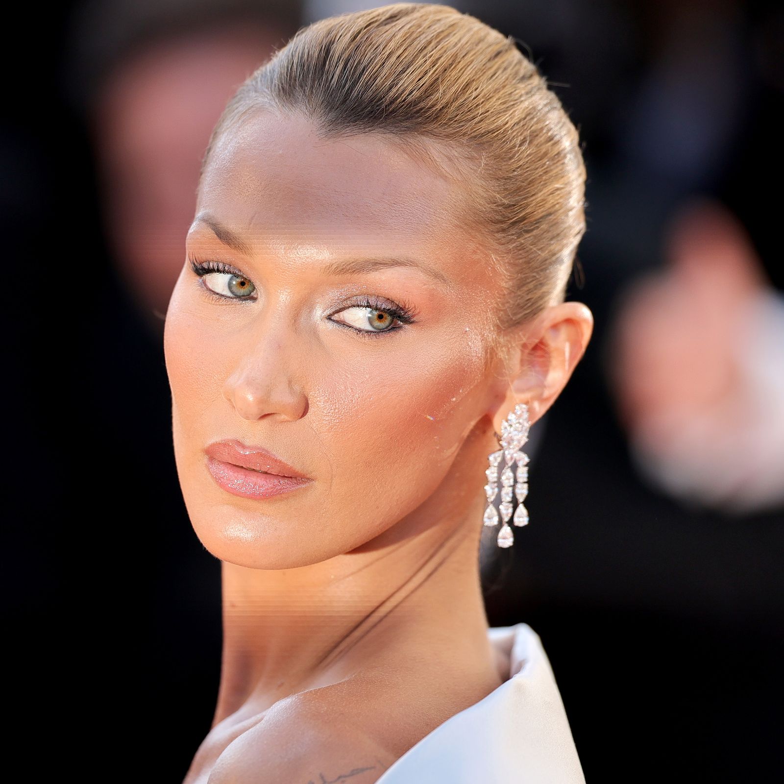 Bella Hadid's Sculpted Bun Is Ready for Wedding Season