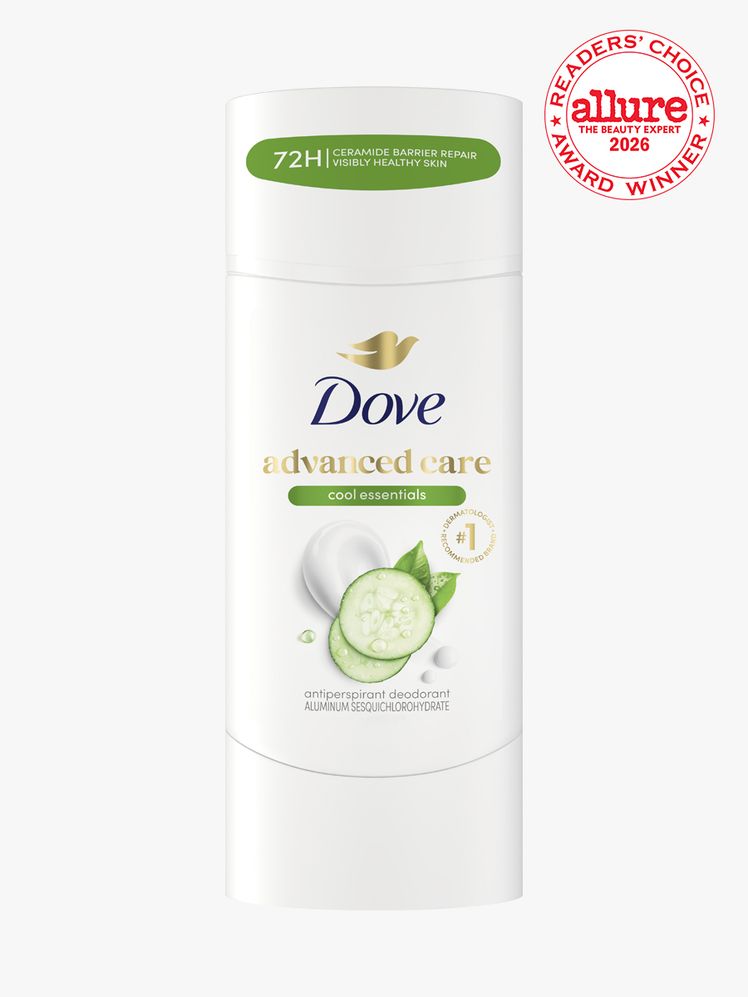 Dove Antiperspirant Deodorant Stick on white background