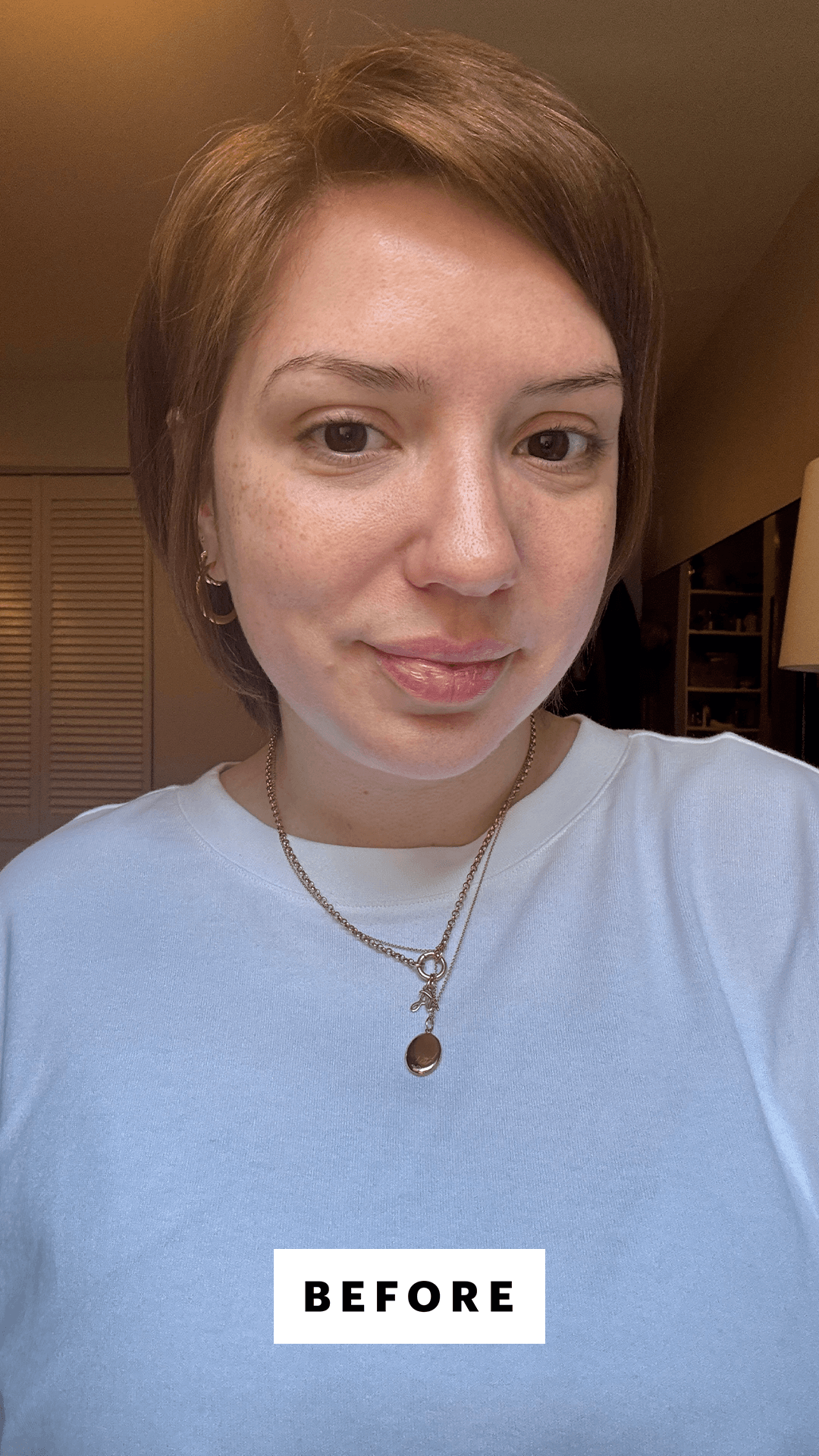Silva before applying the Clinique UV Solutions Hydrating SPF 50