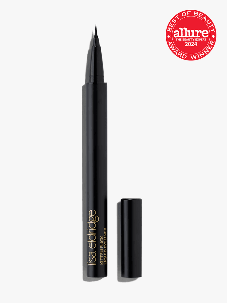Lisa Eldridge Kitten Flick in branded component with best of beauty seal in the top right corner on a light gray background